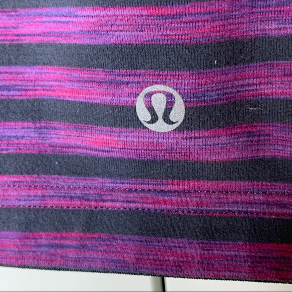 Lululemon Racer Back Striped Sports Bra - Picture 12 of 12